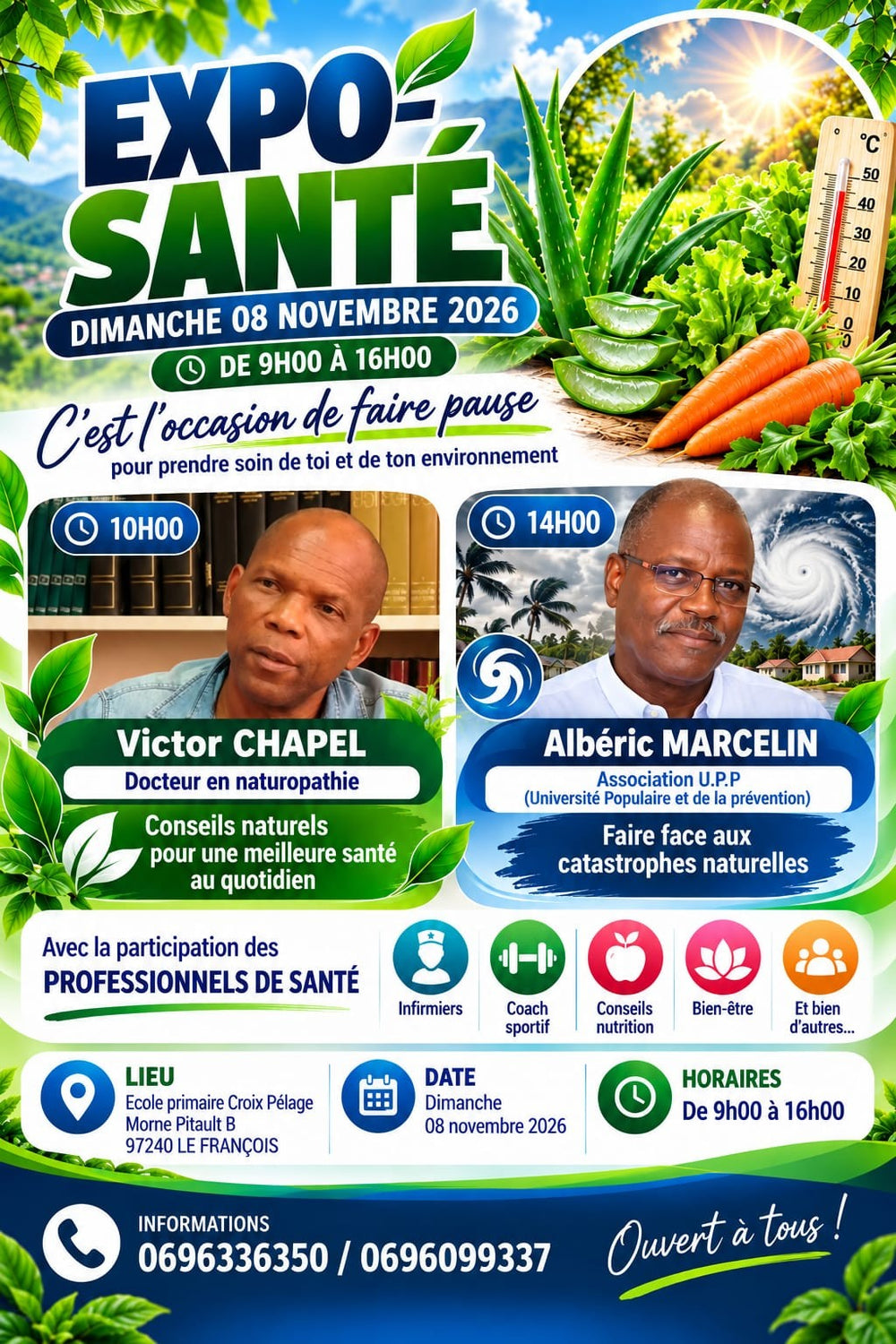 Expo Santé – Prenez soin de vous et de votre environnement