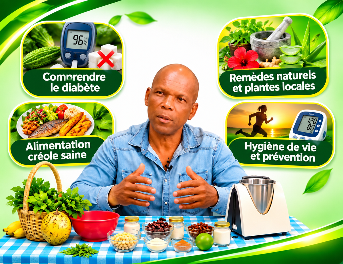 Victor Chapel – Cours de cuisine diabète et alimentation créole, 22 novembre 2026